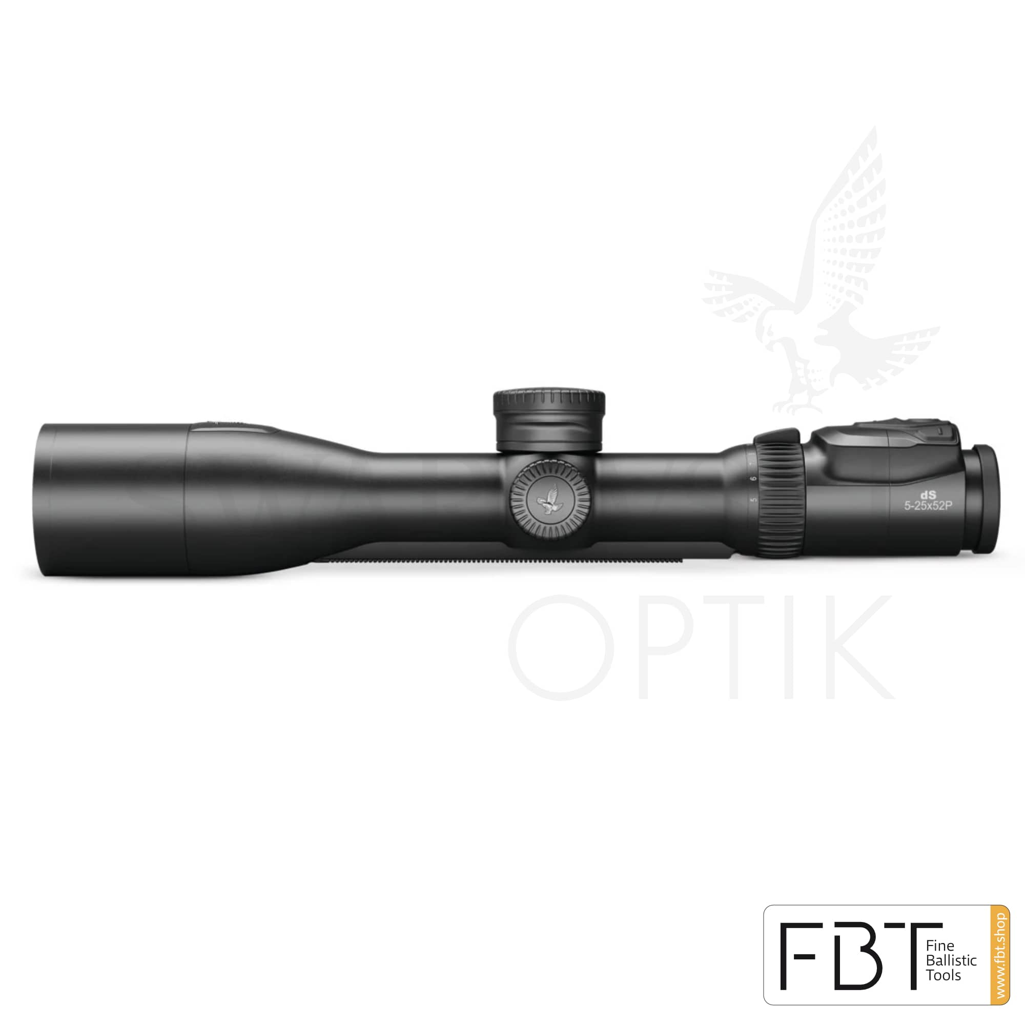 Swarovski dS Gen. II 5-25x52 P Zielfernrohr Rail Montage