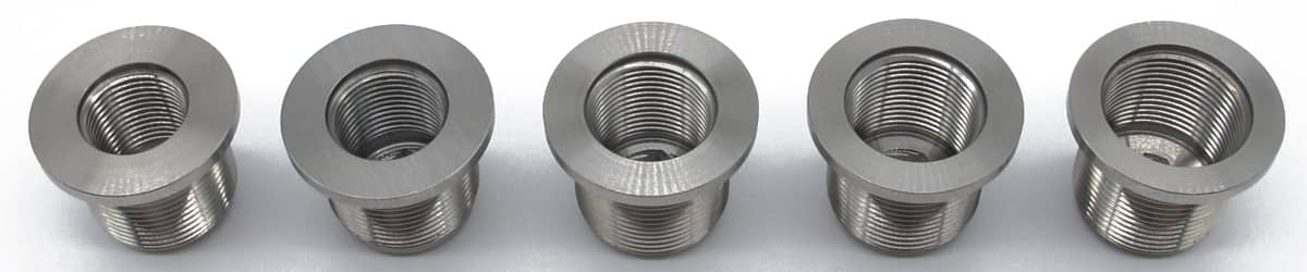 FBT Gewindeadapter M18x1 Schalldämpfer Übersicht