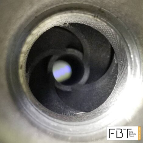 INCA TI OBS Schalldämpfer | Vortex Detail Innen