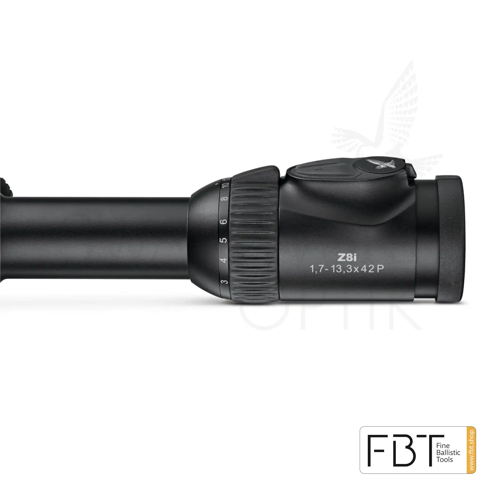 Swarovski Z8i 1,7-13,3x42 P Zielfernrohr Okulardetail