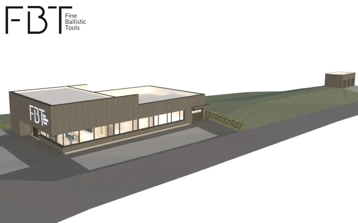 Neubau Hauptsitz Fine Ballistic Tools, Schladming