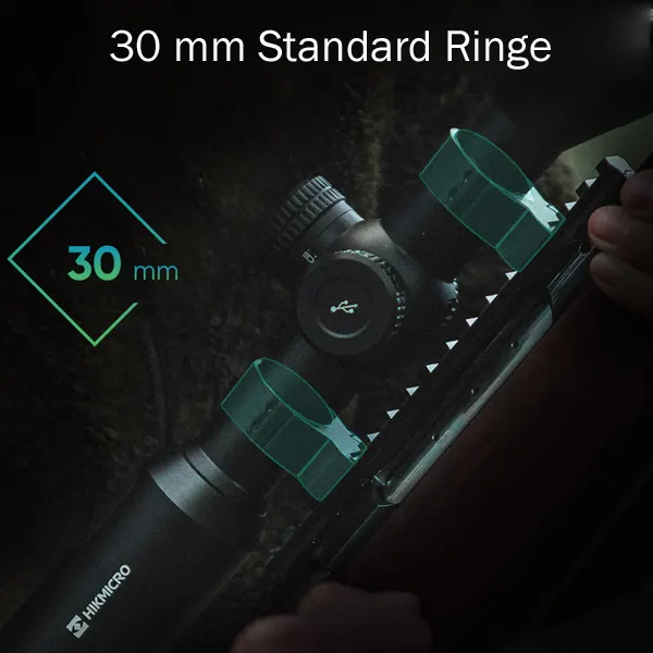 Hikmicro Wärmebild Zielfernrohr 30 mm Ringmontage