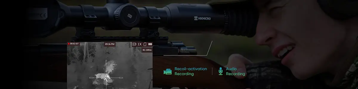 Hikmicro Wärmebild Zielfernrohr Imagebild