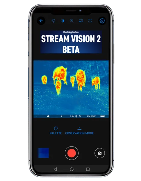 Pulsar Mobile App | Wärmebild